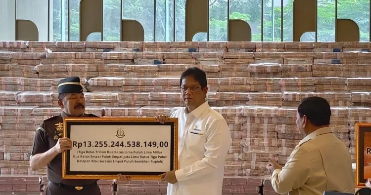 Kejagung Kembalikan Rp13,25 T Hasil Korupsi CPO ke Kas Negara