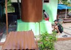 Satgas TMMD 126 Kodim Tambrauw Gotong Royong Selesaikan Pembuatan Sumur Bor di Kampung Mega