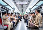 Naik KRL Rute Manggarai-Tanah Abang, Presiden Prabowo Bangga KRL RI Setara Transportasi Eropa