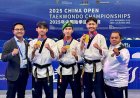 Tim Poomsae Putra Raih Prestasi Gemilang di China Open Taekwondo Championship 2025