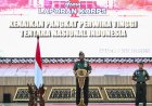 Wakil Panglima TNI Pimpin Laporan Korps Kenaikan Pangkat 139 Pati