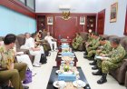 Asops Panglima TNI Terima Courtesy Call Kepala Operasi Gabungan Australia