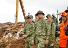 Panglima TNI Tinjau Lokasi Longsor Cisarua