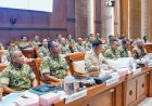 Wapang TNI dan Wamenhan RI Bahas Penguatan Alutsista dalam Rapat Kerja Komisi I di DPR RI