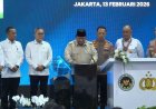 Presiden Prabowo Resmikan 1.179 SPPG dan Gudang Pangan Polri