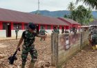 TNI AD Pulihkan Sekolah Terdampak Bencana di Tapanuli Tengah, Siswa Kembali Belajar dengan Aman