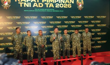 Rapim TNI AD 2026 Fokuskan Penguatan Program Pemerintah dan Sinergi Nasional