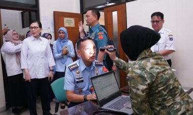 TNI Dukung Program Pemerintah, Wakapuskes TNI Tinjau Pelaksanaan CKG di FKTP Mabes TNI