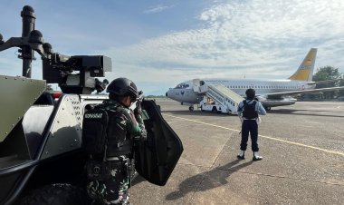 Lanud Sultan Hasanuddin Gelar Latihan Penanganan Pasca Force Down, Tingkatkan Interoperabilitas Opsgakkumpamwilud
