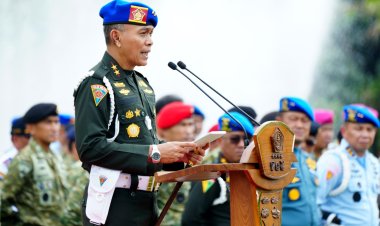 Puspom TNI Laksanakan Apel Gelar Operasi Gaktib–Yustisi Polisi Militer Tahun 2026