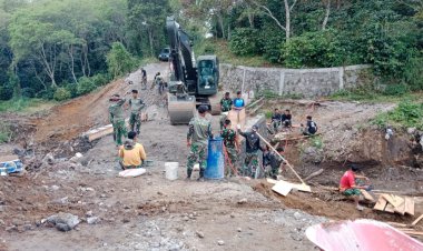 TNI AD Percepat Pemulihan Pascabencana, Infrastruktur Vital di Permata Capai 60 Persen