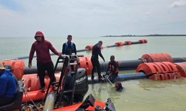 Satgas Kuala TNI-Jhonlin Bergerak Cepat, Atasi Sedimentasi Muara Kuala Penaga