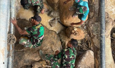 TNI AD Percepat Pembangunan Jembatan Aramco di Bener Meriah, Pulihkan Akses dan Bantu Ekonomi Warga