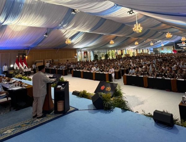 Taklimat Presiden RI pada Rapim TNI–Polri 2026, Perkuat Sinergi TNI–Polri Jaga Stabilitas Nasional