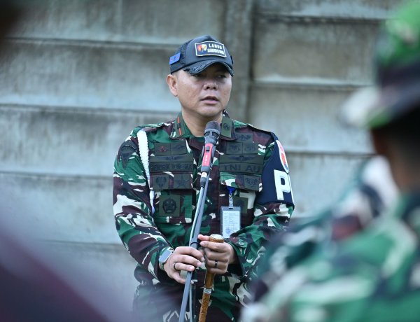 Wujudkan Prajurit yang Profesional dan Siaga, Lanud Sjamsudin Noor Gelar Latihan Menembak TW I Tahun 2026