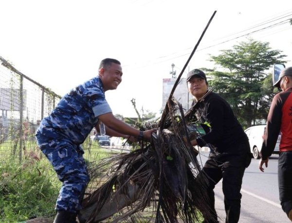 Komandan Lanud Sjamsudin Noor Pimpin Gerakan Indonesia ASRI di Banjarbaru