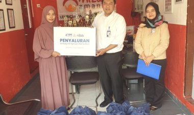 BRI BO Pancoran Salurkan Bingkisan Ramadan 1447H