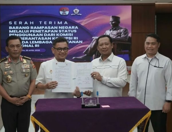 KPK Hibahkan Apartemen Rp3,5 Miliar ke Lemhannas untuk Pendidikan